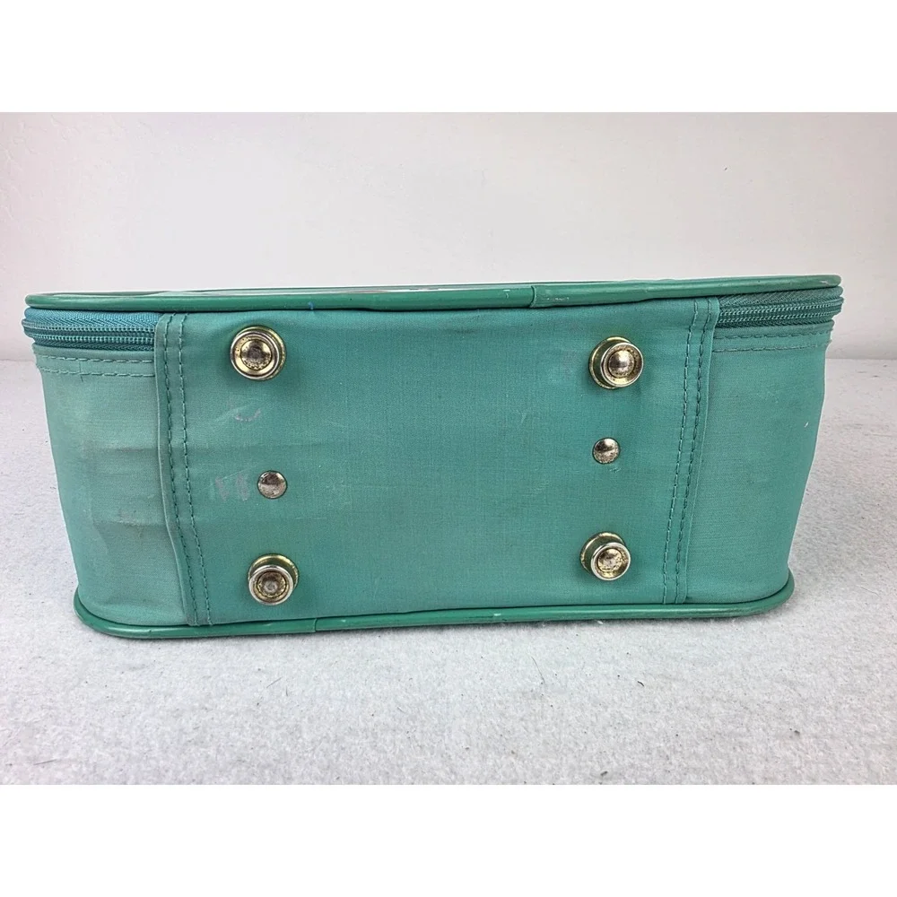 Vintage 1990 Alvin And The Chipmunks Britney Teal Green Mini Suitcase‎ *READ*